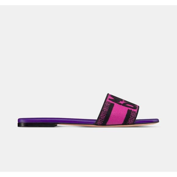 Dior Dway Logo Slide Sandals(PLEASE REQUEST YOUR SIZE FOR PURCHASING)